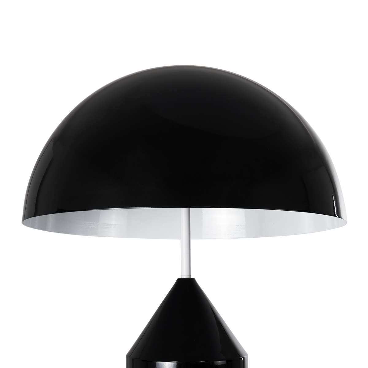 LEDTM® URANUS-L 61457 Μοντέρνο Επιτραπέζιο Φωτιστικό Πορτατίφ με Ντουί 2 x E27 AC 220-240V IP20 - Μαύρο - Μ50 x Π50 x Υ77cm - Image 7