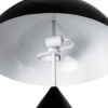 LEDTM® URANUS-L 61457 Μοντέρνο Επιτραπέζιο Φωτιστικό Πορτατίφ με Ντουί 2 x E27 AC 220-240V IP20 - Μαύρο - Μ50 x Π50 x Υ77cm - Image 8