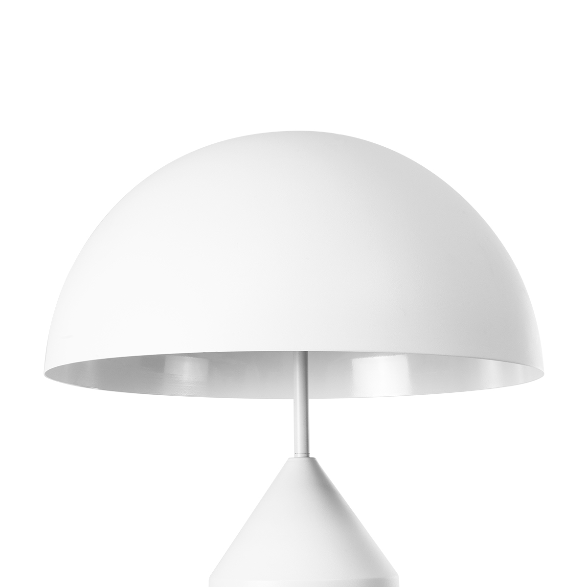 LEDTM® URANUS-L 61458 Μοντέρνο Επιτραπέζιο Φωτιστικό Πορτατίφ με Ντουί 2 x E27 AC 220-240V IP20 - Λευκό - Μ50 x Π50 x Υ77cm - Image 7