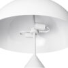 LEDTM® URANUS-L 61458 Μοντέρνο Επιτραπέζιο Φωτιστικό Πορτατίφ με Ντουί 2 x E27 AC 220-240V IP20 - Λευκό - Μ50 x Π50 x Υ77cm - Image 8