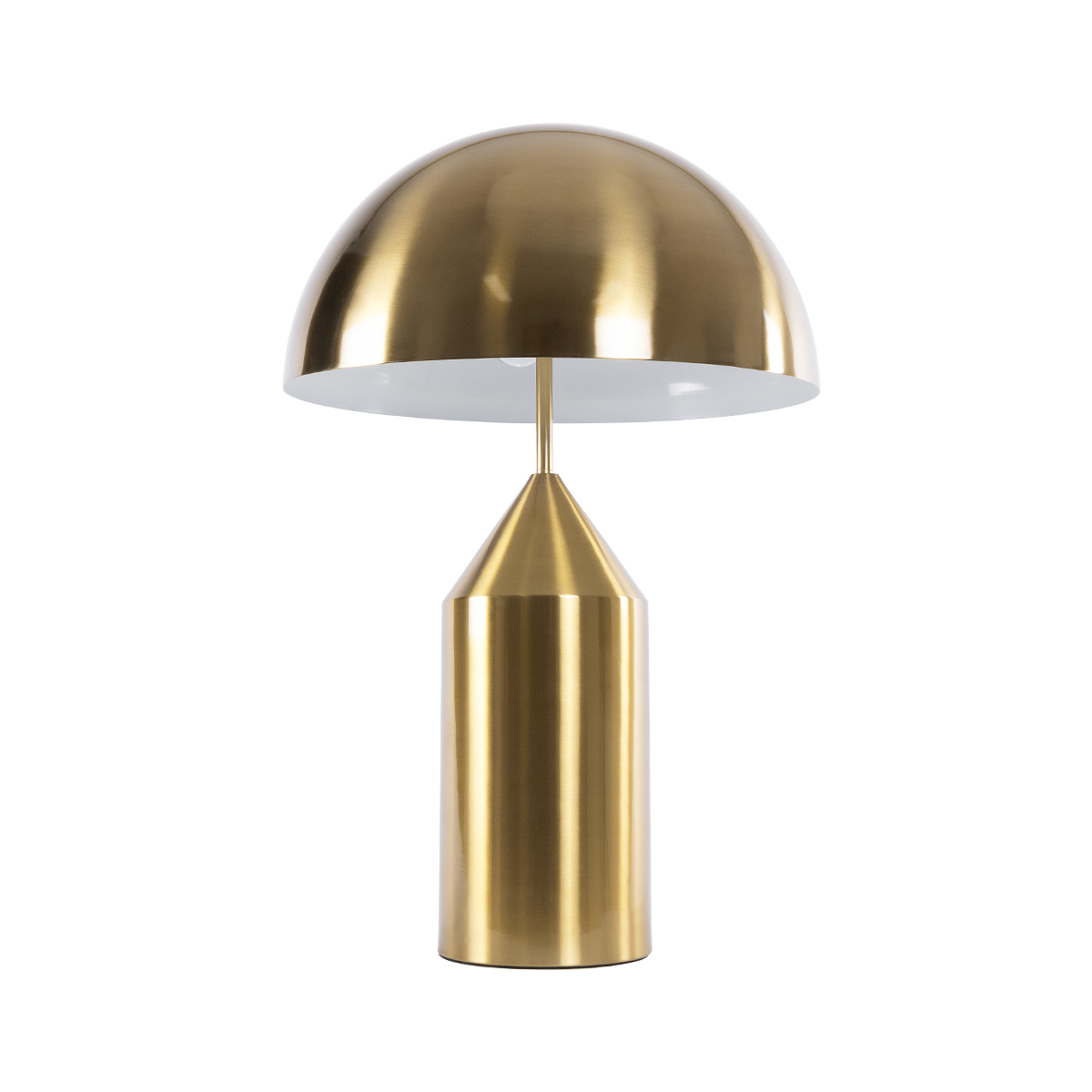LEDTM® URANUS-L 61459 Μοντέρνο Επιτραπέζιο Φωτιστικό Πορτατίφ με Ντουί 2 x E27 AC 220-240V IP20 - Χρυσό - Μ50 x Π50 x Υ77cm - Image 2