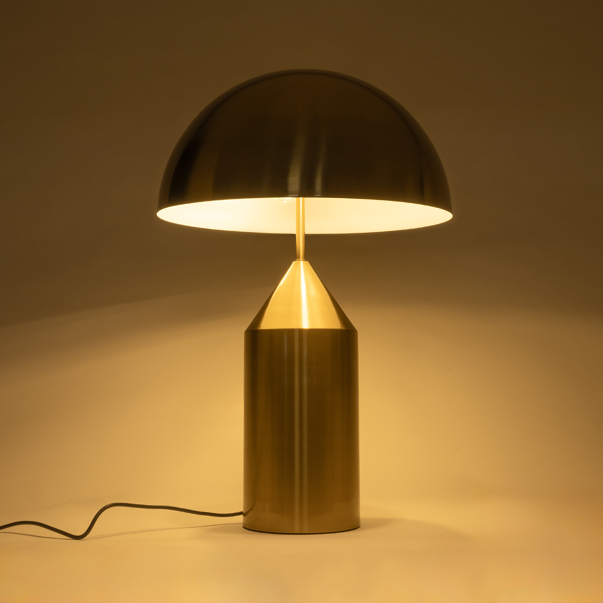 LEDTM® URANUS-L 61459 Μοντέρνο Επιτραπέζιο Φωτιστικό Πορτατίφ με Ντουί 2 x E27 AC 220-240V IP20 - Χρυσό - Μ50 x Π50 x Υ77cm - Image 9