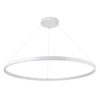 LEDTM® DIAMOND 61518 Μοντέρνο Κρεμαστό Φωτιστικό Οροφής LED 75W 8400lm 360° AC 220-240V IP20 Ρυθμιζόμενο Λευκό CCT με Χειριστήριο από 2700K έως 6000K Dimmable - Lumileds SMD Chip - Λευκό Ματ - Μ100 x Π100 x Υ90cm - 3 Χρόνια Εγγύηση - Image 3