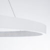 LEDTM® DIAMOND 61518 Μοντέρνο Κρεμαστό Φωτιστικό Οροφής LED 75W 8400lm 360° AC 220-240V IP20 Ρυθμιζόμενο Λευκό CCT με Χειριστήριο από 2700K έως 6000K Dimmable - Lumileds SMD Chip - Λευκό Ματ - Μ100 x Π100 x Υ90cm - 3 Χρόνια Εγγύηση - Image 6