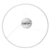 LEDTM® DIAMOND 61518 Μοντέρνο Κρεμαστό Φωτιστικό Οροφής LED 75W 8400lm 360° AC 220-240V IP20 Ρυθμιζόμενο Λευκό CCT με Χειριστήριο από 2700K έως 6000K Dimmable - Lumileds SMD Chip - Λευκό Ματ - Μ100 x Π100 x Υ90cm - 3 Χρόνια Εγγύηση - Image 8