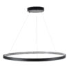 LEDTM® DIAMOND 61520 Μοντέρνο Κρεμαστό Φωτιστικό Οροφής LED 67W 7504lm 360° AC 220-240V IP20 Ρυθμιζόμενο Λευκό CCT με Χειριστήριο από 2700K έως 6000K Dimmable - Lumileds SMD Chip - Μαύρο Ματ - Μ80 x Π80 x Υ110cm - 3 Χρόνια Εγγύηση - Image 5