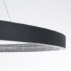 LEDTM® DIAMOND 61520 Μοντέρνο Κρεμαστό Φωτιστικό Οροφής LED 67W 7504lm 360° AC 220-240V IP20 Ρυθμιζόμενο Λευκό CCT με Χειριστήριο από 2700K έως 6000K Dimmable - Lumileds SMD Chip - Μαύρο Ματ - Μ80 x Π80 x Υ110cm - 3 Χρόνια Εγγύηση - Image 6