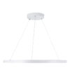 LEDTM® DIAMOND 61521 Μοντέρνο Κρεμαστό Φωτιστικό Οροφής LED 67W 7504lm 360° AC 220-240V IP20 Ρυθμιζόμενο Λευκό CCT με Χειριστήριο από 2700K έως 6000K Dimmable - Lumileds SMD Chip - Λευκό Ματ - Μ80 x Π80 x Υ110cm - 3 Χρόνια Εγγύηση - Image 4