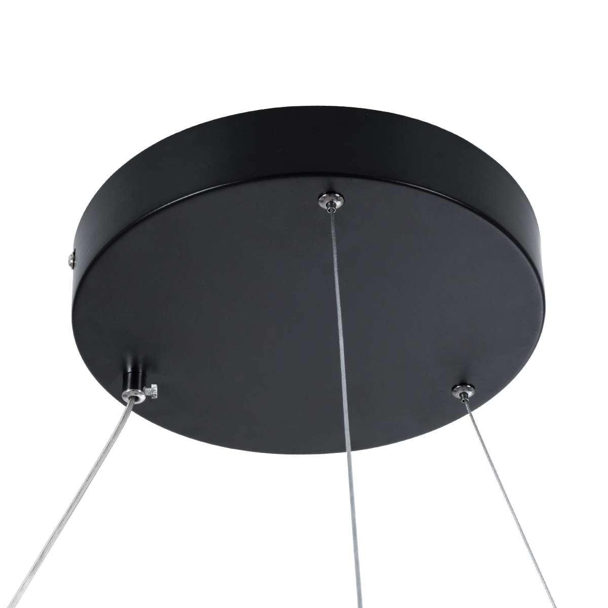 LEDTM® DIAMOND 61522 Μοντέρνο Κρεμαστό Φωτιστικό Οροφής LED 45W 5040lm 360° AC 220-240V IP20 Ρυθμιζόμενο Λευκό CCT με Χειριστήριο από 2700K έως 6000K Dimmable - Lumileds SMD Chip - Μαύρο Ματ - Μ60 x Π60 x Υ3cm - 3 Χρόνια Εγγύηση - Image 7