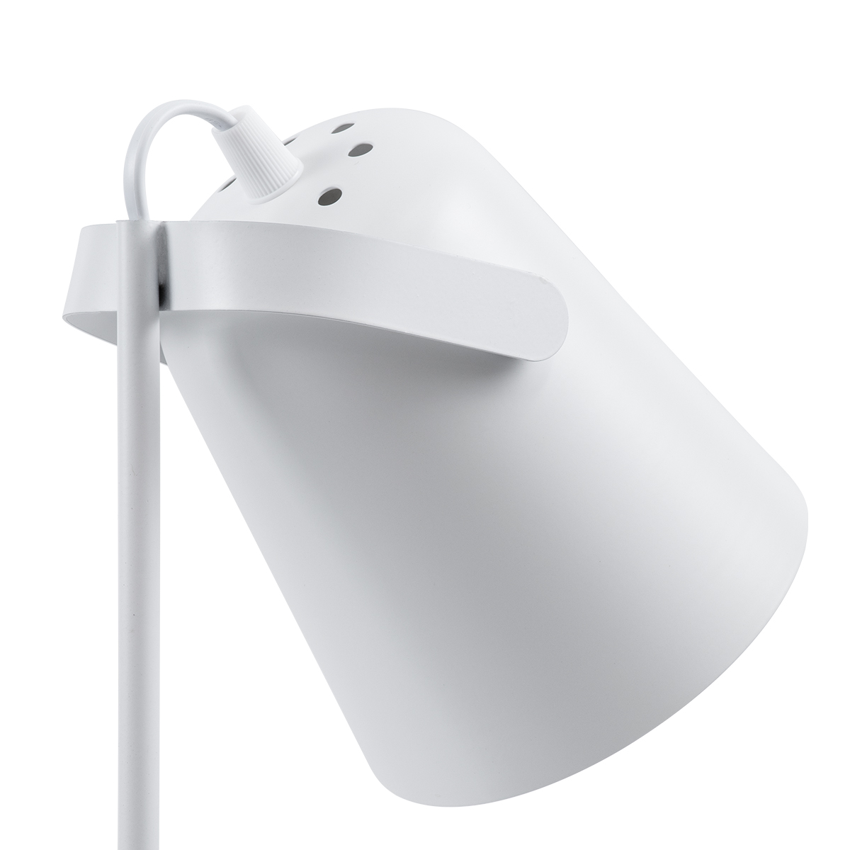 LEDTM® PENCASE 61564 Μοντέρνο Επιτραπέζιο Φωτιστικό Πορτατίφ με Ντουί 1 x E27 AC 220-240V IP20 - Λευκό - Μ12 x Π15 x Υ38cm - Image 5