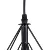 LEDTM® EIFFEL 61569 Vintage Κρεμαστό Φωτιστικό Οροφής με Ντουί 3 x E27 AC 220-240V IP20 - Μαύρο & Λευκό - Μ68 x Π25 x Υ130cm - Image 7