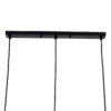 LEDTM® EIFFEL 61569 Vintage Κρεμαστό Φωτιστικό Οροφής με Ντουί 3 x E27 AC 220-240V IP20 - Μαύρο & Λευκό - Μ68 x Π25 x Υ130cm - Image 10