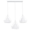 LEDTM® EIFFEL 61570 Vintage Κρεμαστό Φωτιστικό Οροφής με Ντουί 3 x E27 AC 220-240V IP20 - Λευκό - Μ68 x Π25 x Υ130cm - Image 4