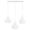 LEDTM® EIFFEL 61570 Vintage Κρεμαστό Φωτιστικό Οροφής με Ντουί 3 x E27 AC 220-240V IP20 - Λευκό - Μ68 x Π25 x Υ130cm - Image 6
