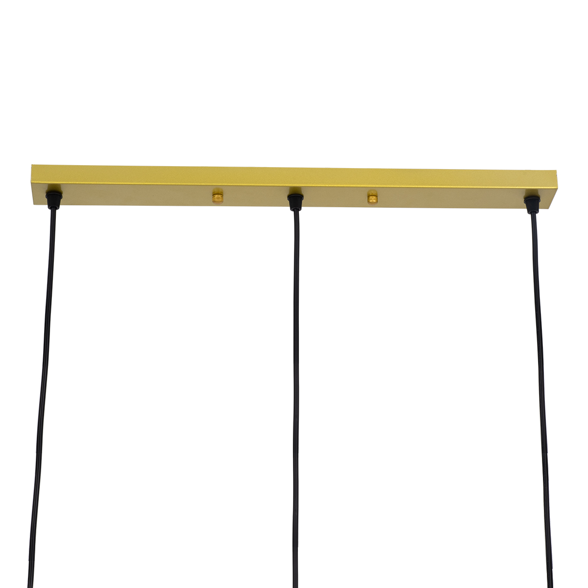 LEDTM® EIFFEL 61571 Vintage Κρεμαστό Φωτιστικό Οροφής με Ντουί 3 x E27 AC 220-240V IP20 - Χρυσό & Λευκό - Μ68 x Π25 x Υ130cm - Image 10