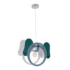 LEDTM® ELEPHANT 61578 Παιδικό Κρεμαστό Φωτιστικό Οροφής με Ντουί 1 x E27 AC 220-240V IP20 - Πολύχρωμο - Μ37.7 x Π15.5 x Υ31.5cm - Image 4