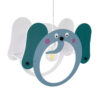 LEDTM® ELEPHANT 61578 Παιδικό Κρεμαστό Φωτιστικό Οροφής με Ντουί 1 x E27 AC 220-240V IP20 - Πολύχρωμο - Μ37.7 x Π15.5 x Υ31.5cm - Image 7