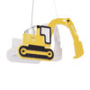 LEDTM® EXCAVATOR 61579 Παιδικό Κρεμαστό Φωτιστικό Οροφής με Ντουί 1 x E27 AC 220-240V IP20 - Κίτρινο & Μαύρο - Μ45 x Π15.5 x Υ27cm - Image 6