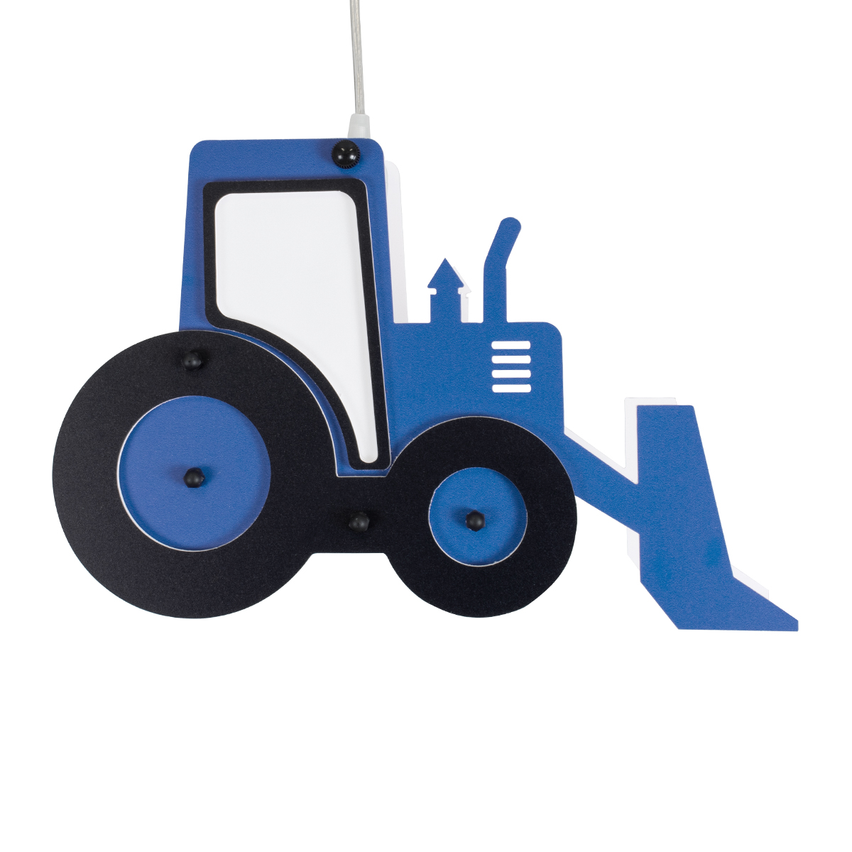 LEDTM® TRACTOR 61580 Παιδικό Κρεμαστό Φωτιστικό Οροφής με Ντουί 1 x E27 AC 220-240V IP20 - Πολύχρωμο - Μ40 x Π15.5 x Υ26.5cm - Image 5