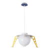 LEDTM® UFO 61581 Παιδικό Κρεμαστό Φωτιστικό Οροφής με Ντουί 1 x E27 AC 220-240V IP20 - Κίτρινο & Μπλε - Μ58 x Π58 x Υ24cm - Image 4