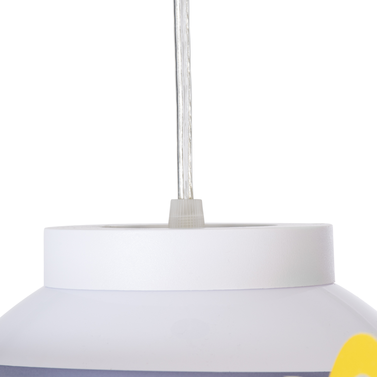 LEDTM® UFO 61581 Παιδικό Κρεμαστό Φωτιστικό Οροφής με Ντουί 1 x E27 AC 220-240V IP20 - Κίτρινο & Μπλε - Μ58 x Π58 x Υ24cm - Image 8