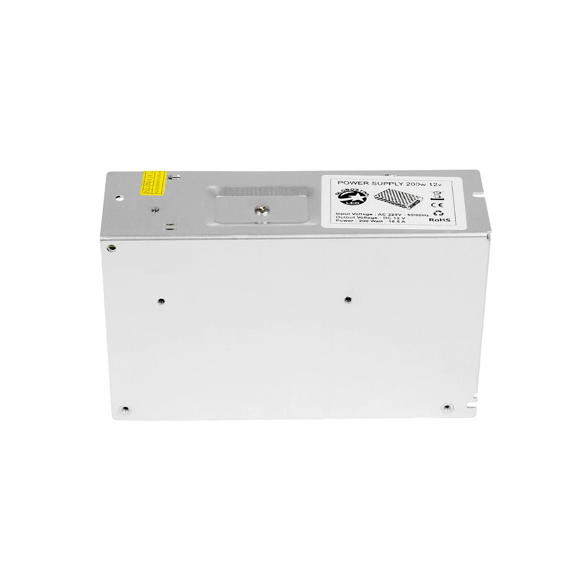 LEDTM® 68730 Μεταλλικό Τροφοδοτικό PELV για Προϊόντα LED 200W 16.5A - AC 220-240V σε DC 12V - IP20 L16 x W10 x H5cm - 2 Χρόνια Εγγύηση - Image 5