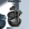 LDNIO earphones με θήκη φόρτισης T01, True Wireless, HiFi, Φ10mm, χρυσά - Image 2