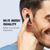 LDNIO earphones με θήκη φόρτισης T01, True Wireless, HiFi, Φ10mm, χρυσά - Image 3