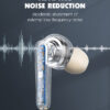 LDNIO earphones με θήκη φόρτισης T01, True Wireless, HiFi, Φ10mm, χρυσά - Image 8