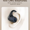 LDNIO earphones με θήκη φόρτισης T07, OWS Bone Conduction, 15mm, 60/500mAh, μαύρα - Image 2