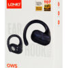 LDNIO earphones με θήκη φόρτισης T07, OWS Bone Conduction, 15mm, 60/500mAh, μαύρα - Image 7