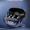 LDNIO earphones με θήκη φόρτισης T09, OWS, Φ10mm, 35/400mAh, μπλε - Image 3