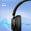 LDNIO headphones H01, ασύρματα & ενσύρματα, 40mm, 1000mAh, ANC, μαύρα - Image 3