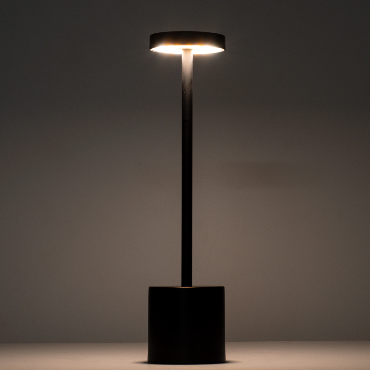 LEDTM® JOJO 76521 Επαναφορτιζόμενο Επιτραπέζιο Φωτιστικό Πορτατίφ LED 1.5W 105lm 120° DC 5V IP44 CCT Ultra Θερμό 1500K - Φυσικό Λευκό 4500K - Ψυχρό Λευκό 6000K Dimmable Ασημί Αλουμίνιο - Μ8 x Π8 x Υ34cm - 2 Χρόνια Εγγύηση - Image 12