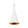 LEDTM® SHANGHAI 01026-C Μοντέρνο Κρεμαστό Φωτιστικό Οροφής με Ντουί 1 x E27 AC 220-240V IP20 - Λευκό & Χρυσό - Μ19 x Π19 x Υ38cm - Image 2