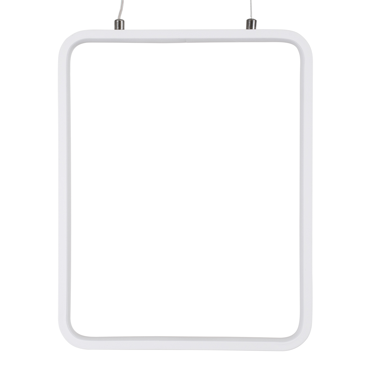 LEDTM® NEROBA 61303 Μοντέρνο Κρεμαστό Φωτιστικό Οροφής LED 18W 1980lm 360° AC 220-240V IP20 Ρυθμιζόμενο Λευκό CCT με On/Off 2700K/4500K/6000K - Lumileds SMD Chip - Λευκό Ματ - Μ29 x Π2 x Υ36cm - 3 Χρόνια Εγγύηση - Image 6