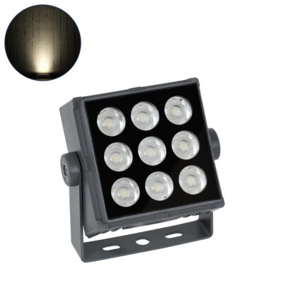 Alternative view of LEDTM® FLOODTINY 90369 Προβολέας Σποτ Wall Washer LED 27W 3105lm 3° DC 24V Αδιάβροχο IP65 Φυσικό Λευκό 4500K Dimmable - Bridgelux SMD Chip - Γκρι Ανθρακί - Μ13.8 x Π16.4 x Υ7cm - 3 Χρόνια Εγγύηση