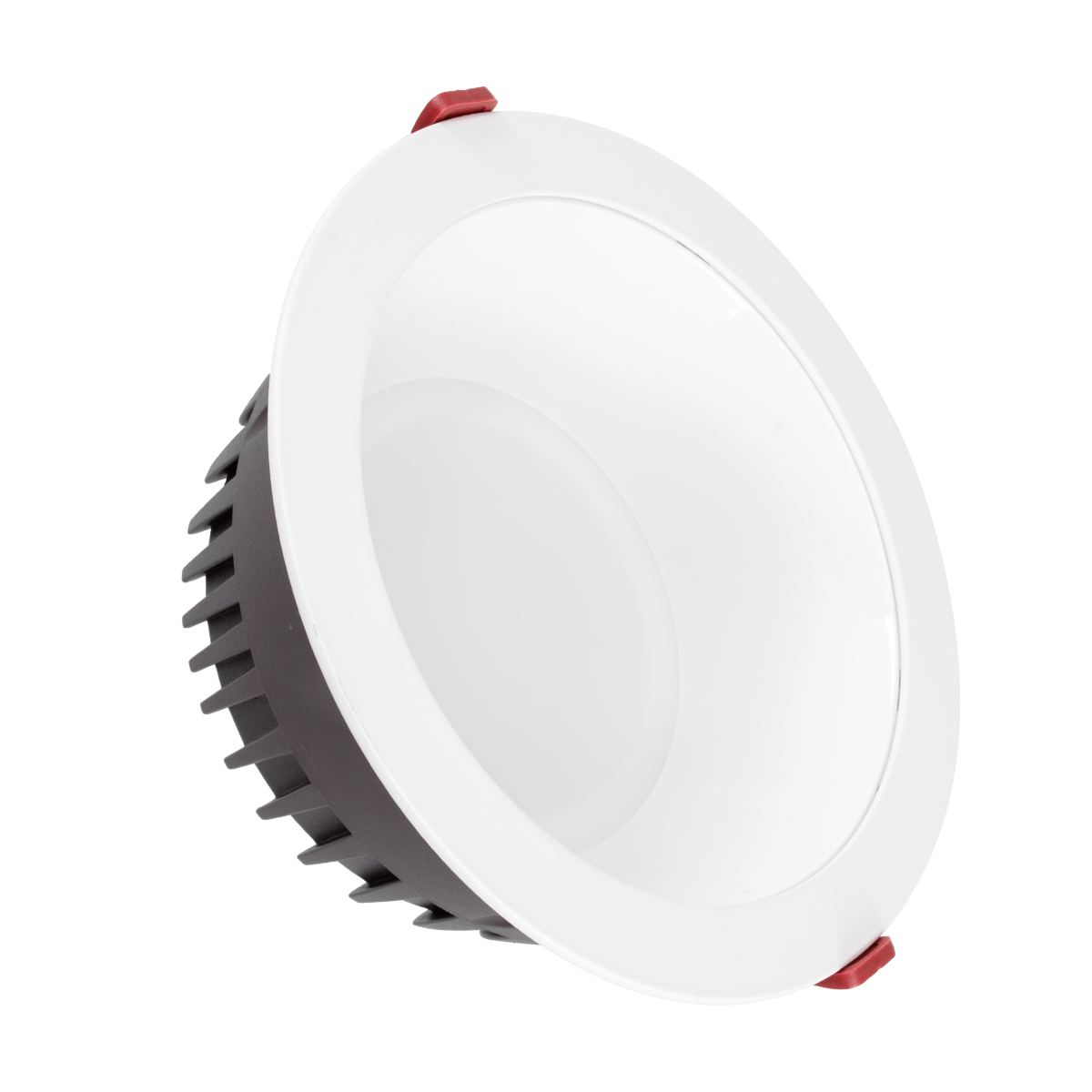 LEDTM® PANELCO 60196 Χωνευτό Downlight Panel Οροφής LED 42W 4830lm 60° AC 220-240V IP20 Θερμό Λευκό 2700K - Osram COB Chip & TÜV SÜD Driver - Λευκό Γαλακτερό - Μ22 x Π22 x Υ9.5cm / Q20cm - 5 Χρόνια Εγγύηση - Image 2