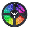 LEDTM® CHROMAWAVE 70418 Σετ Ταινίας με IR Ασύρματο Χειριστήριο & Τροφοδοτικό LED 72W 4320lm 120° AC 220-240V Αδιάβροχο IP65 300 x SMD5050 Chip Πολύχρωμο RGB Dimmable - Sanan SMD Chip - Μ1000 x Π1 x Υ0.3cm - Δύο Ρολά 5 Μέτρων - 2 Χρόνια Εγγύηση - Image 4