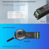 LEDTM® SKYDANCE-D4-P 70669 DC DMX Master Dimmer / Controller / Decoder Υψηλής Ταχύτητας με 4 x 8A 384W Κανάλια 12-48V 32.5A 1152W Max IP20 - DMX512 & RDM - Μ17.5 x Π4.5 x Υ2.8cm - 5 Χρόνια Εγγύηση - Image 9