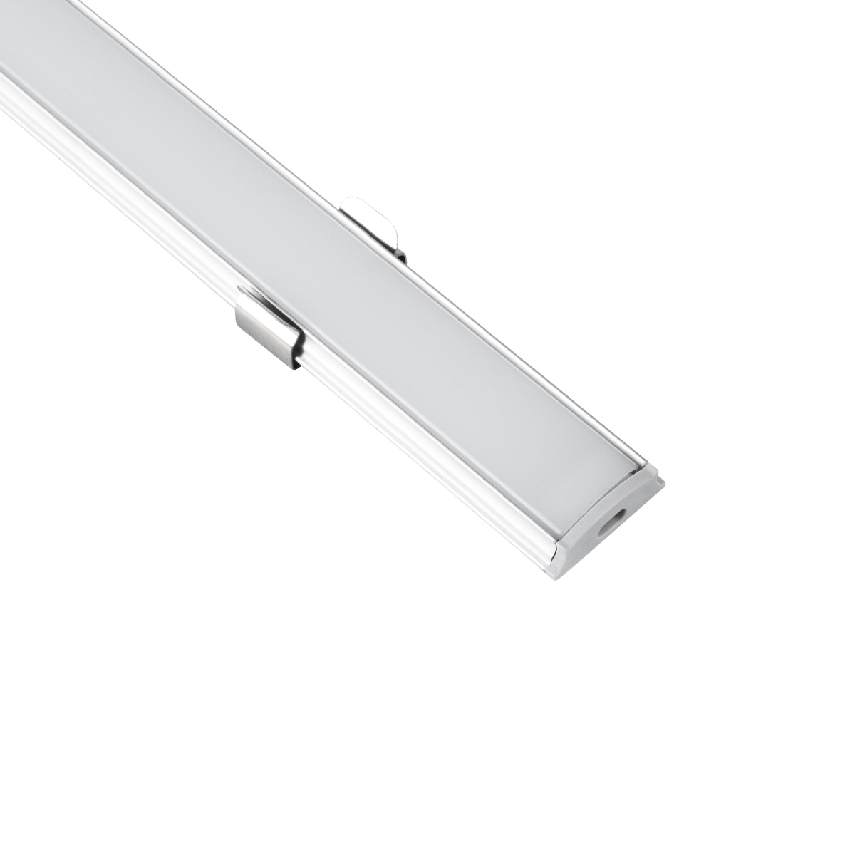 LEDTM® CURVED-PROFILE 70802-3M Προφίλ Αλουμινίου - Βάση & Ψύκτρα Ταινίας LED με Λευκό Γαλακτερό Κάλυμμα - Επιφανειακή Χρήση - Εύκαμπτο με Δυνατότητα Κυρτής Τοποθέτησης - Πατητό Κάλυμμα - Ασημί - 3 Μέτρα - Πακέτο 5 Τεμαχίων - Μ300 x Π1.8 x Υ0.5cm - Image 4