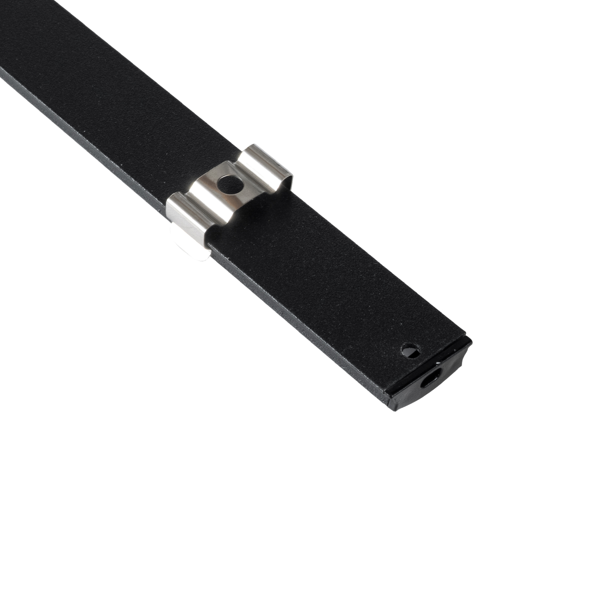 LEDTM® CURVED-PROFILE 70804-3M Προφίλ Αλουμινίου - Βάση & Ψύκτρα Ταινίας LED με Λευκό Γαλακτερό Κάλυμμα - Επιφανειακή Χρήση - Εύκαμπτο με Δυνατότητα Κυρτής Τοποθέτησης - Πατητό Κάλυμμα - Μαύρο - 3 Μέτρα - Πακέτο 5 Τεμαχίων - Μ300 x Π1.8 x Υ0.5cm - Image 5