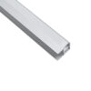 LEDTM® ALP-R-SHELF DODA 70814-3M Χωνευτό Προφίλ Αλουμινίου Ειδικό για Φωτισμό Ραφιού 18mm με Λευκό Γαλακτερό Πατητό Κάλυμμα για Ταινίες LED IP20 - Ασημί & Λευκό- Μ300 x Π1.5 x Υ2cm - Πακέτο 5 Τεμαχίων - Image 4