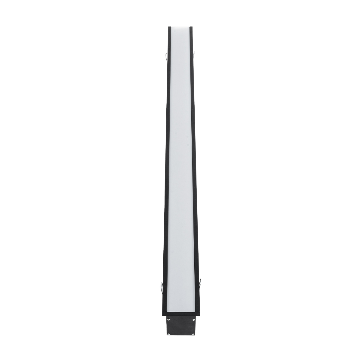 LEDTM® RECESS-PROFILE 70818-1M Προφίλ Αλουμινίου - Βάση & Ψύκτρα Ταινίας LED με Λευκό Γαλακτερό Κάλυμμα - Χωνευτή Χρήση - Πατητό Κάλυμμα - Μαύρο - 1 Μέτρο - Μ100 x Π7.5 x Υ7cm - Image 8
