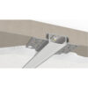 LEDTM® ALP-PLASTERIN GYPSO 70819-3M Χωνευτό Προφίλ Αλουμινίου Ειδικό για Γυψοσανίδα με Λευκό Γαλακτερό Πατητό Κάλυμμα για Ταινίες LED IP20 - Ασημί & Λευκό - Μ300 x Π6.7 x Υ1.4cm - Πακέτο 5 Τεμαχίων - Image 8