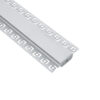 LEDTM® ALP-PLASTERIN GYPSO 70819-3M Χωνευτό Προφίλ Αλουμινίου Ειδικό για Γυψοσανίδα με Λευκό Γαλακτερό Πατητό Κάλυμμα για Ταινίες LED IP20 - Ασημί & Λευκό - Μ300 x Π6.7 x Υ1.4cm - Πακέτο 5 Τεμαχίων - Image 5