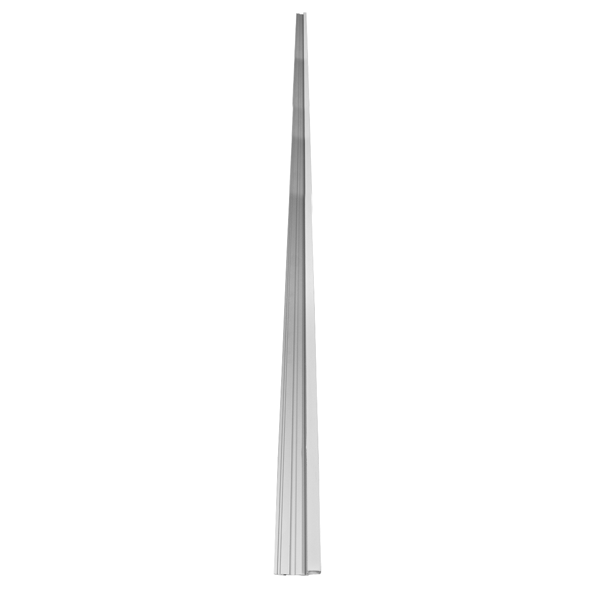 LEDTM® ALP-STEP-GRIP STAIR 70823-3M Επιφανειακό Προφίλ Αλουμινίου Ειδικό για Φωτισμό Σκαλοπατιού με Λευκό Γαλακτερό Πατητό Κάλυμμα για Ταινίες LED IP20 - Ασημί & Λευκό - Μ300 x Π6 x Υ2.1cm - Image 3