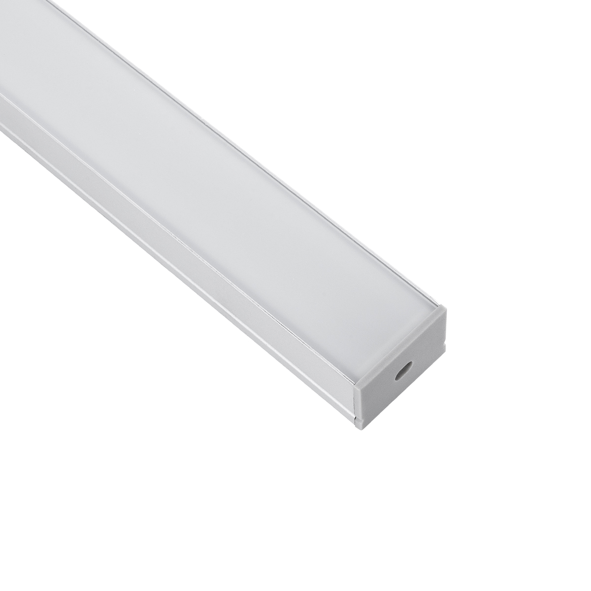 LEDTM® SURFACE-PROFILE 70824-3M Προφίλ Αλουμινίου - Βάση & Ψύκτρα Ταινίας LED με Λευκό Γαλακτερό Κάλυμμα - Επιφανειακή Χρήση - Πατητό Κάλυμμα - Ασημί - 3 Μέτρα - Πακέτο 5 Τεμαχίων - Μ300 x Π3 x Υ2cm - Image 4