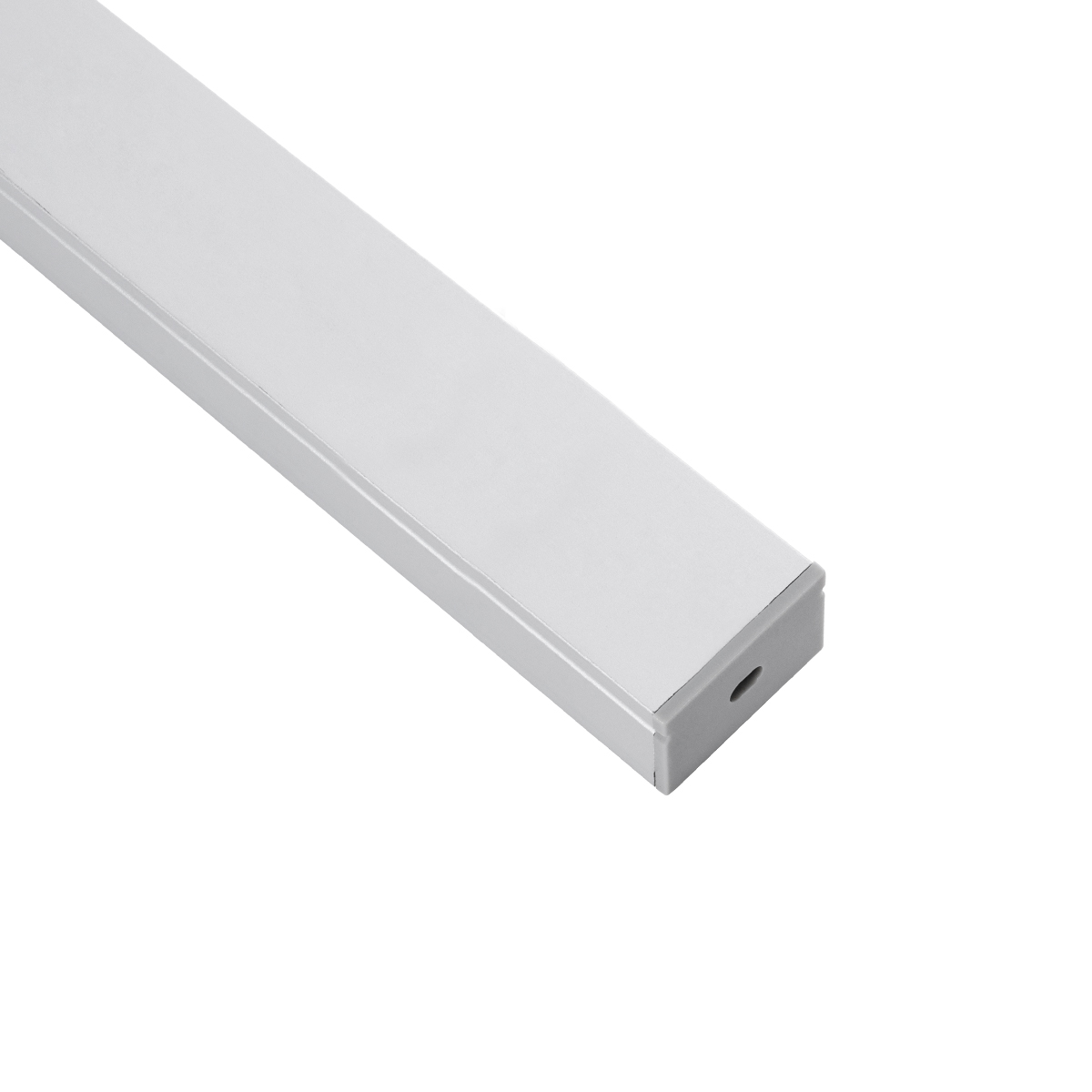 LEDTM® SURFACE-PROFILE 70824-3M Προφίλ Αλουμινίου - Βάση & Ψύκτρα Ταινίας LED με Λευκό Γαλακτερό Κάλυμμα - Επιφανειακή Χρήση - Πατητό Κάλυμμα - Ασημί - 3 Μέτρα - Πακέτο 5 Τεμαχίων - Μ300 x Π3 x Υ2cm - Image 5
