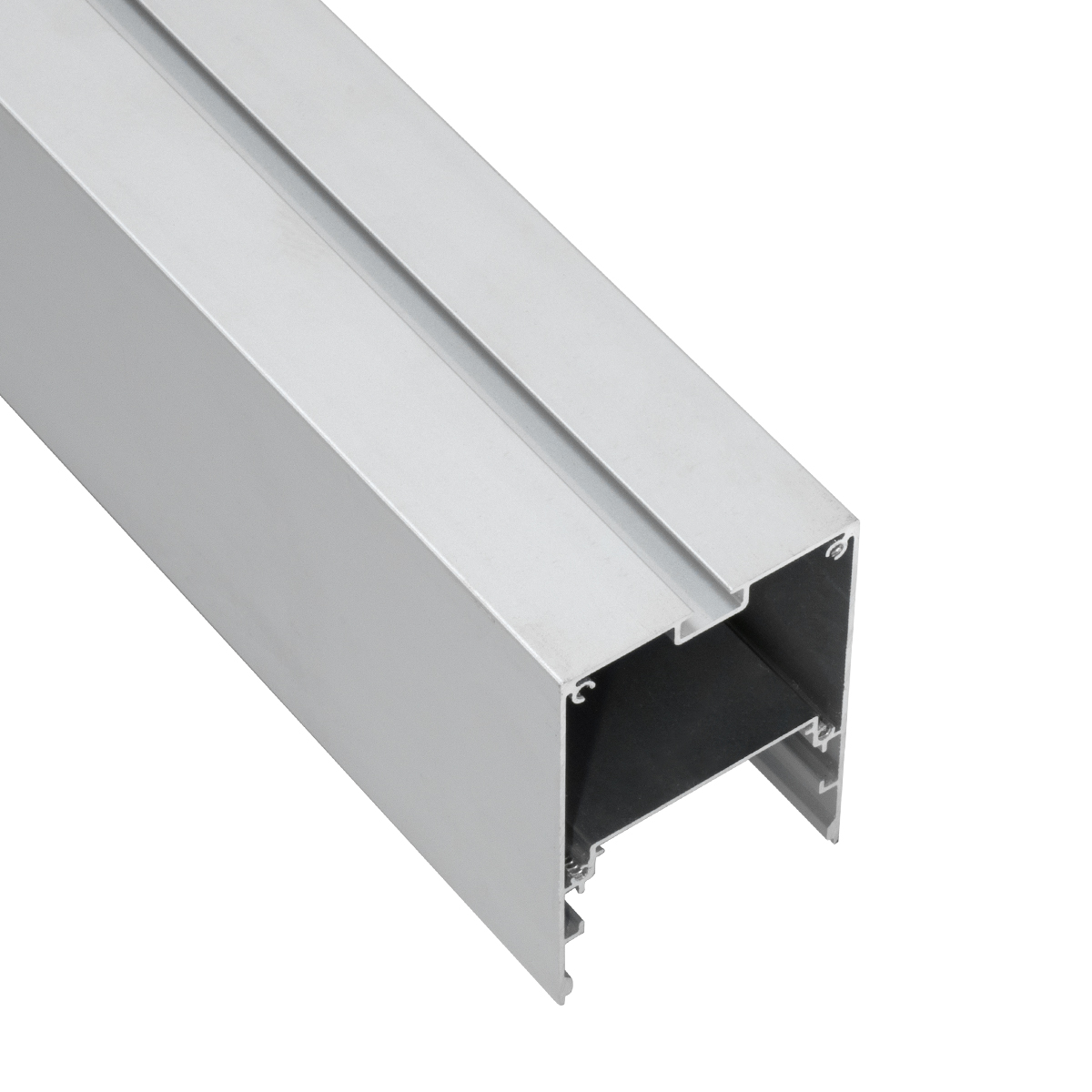 LEDTM® SURFACEPENDANT-PROFILE 70826-3M Προφίλ Αλουμινίου - Βάση & Ψύκτρα Ταινίας LED με Λευκό Γαλακτερό Κάλυμμα - Επιφανειακή & Κρεμαστή Χρήση - Πατητό Κάλυμμα - Ασημί - 3 Μέτρα - Μ300 x Π5 x Υ7cm - Image 5